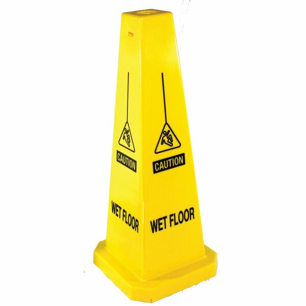 Impact Products Four-Sided Floor Sign  in.Wet Floor in. 25 in. 23812